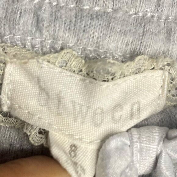 Unicorn B Tween Sweat Shorts Girls 8 Gray Casual Graphic Print Athleisure Play - Picture 6 of 7